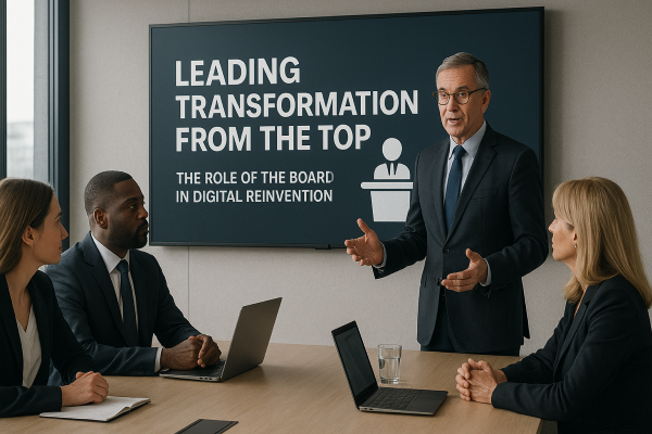 Kepemimpinan Transformasi dari Puncak: Peran Dewan dalam Reinvensi Digital
