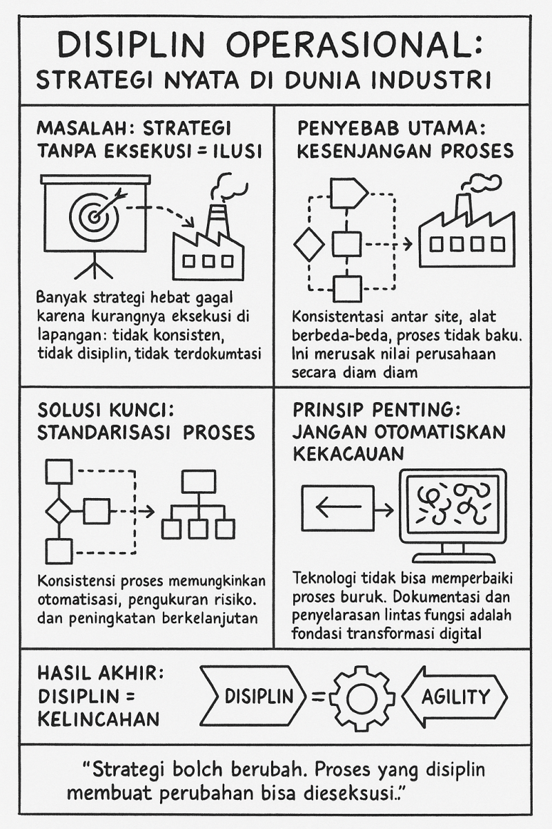 DISIPLIN OPERASIONAL: STRATEGI NYATA DI DUNIA INDUSTRI