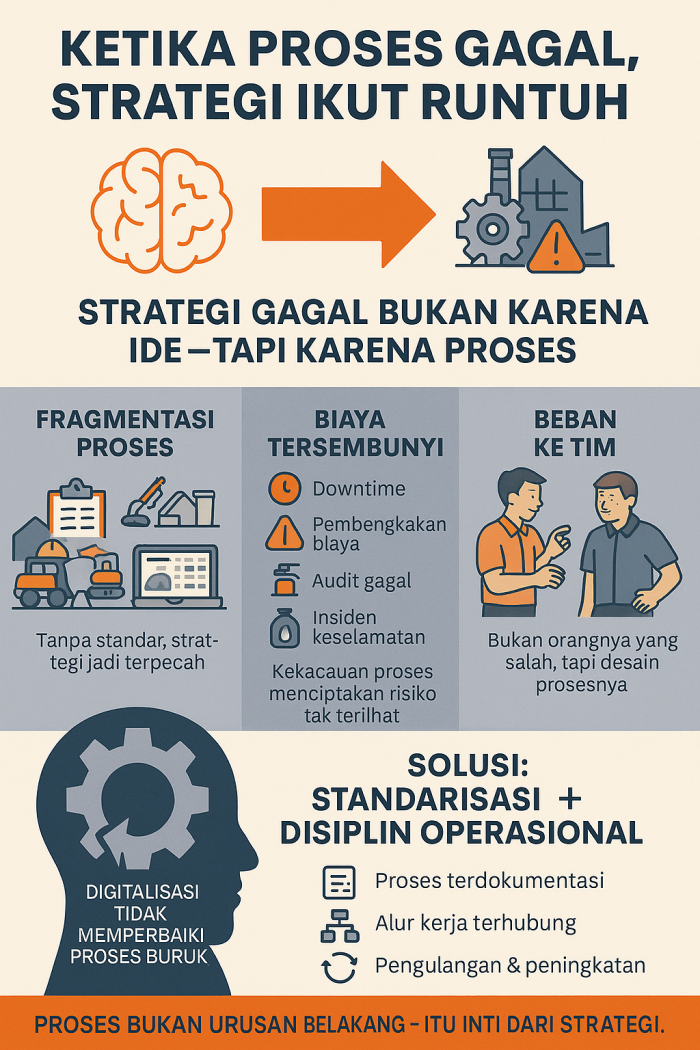 kegagalan eksekusi, fragmentasi proses