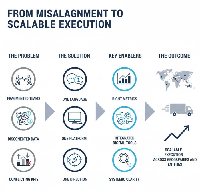 From Misalignment to Scalable Execution