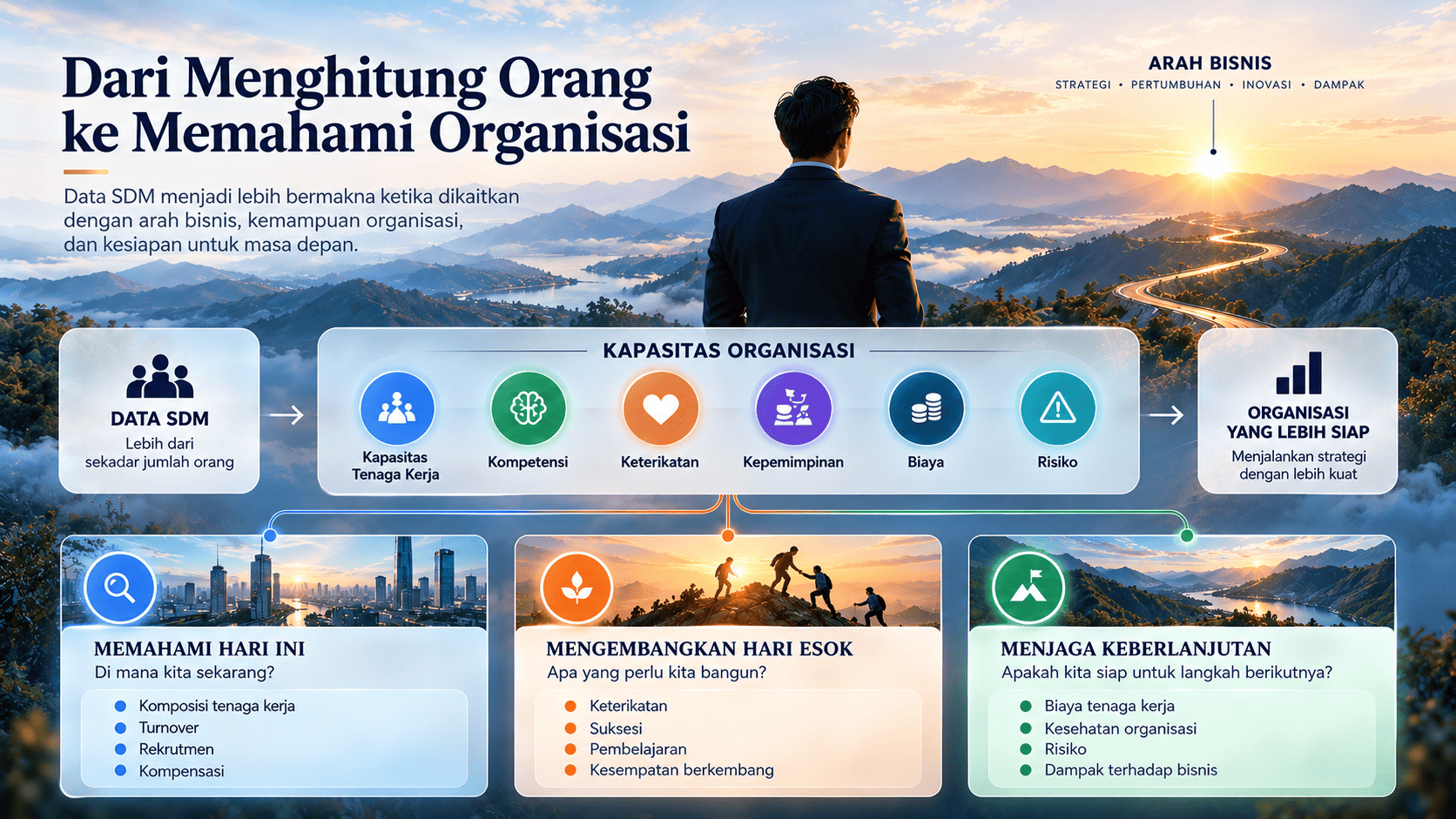 Dari menghitung orang ke memahami Organisasi